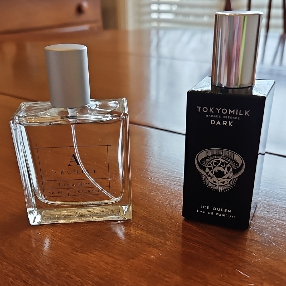 Tokyo Milk Dark Ice Queen And Archive Poet At Heart Perfumes